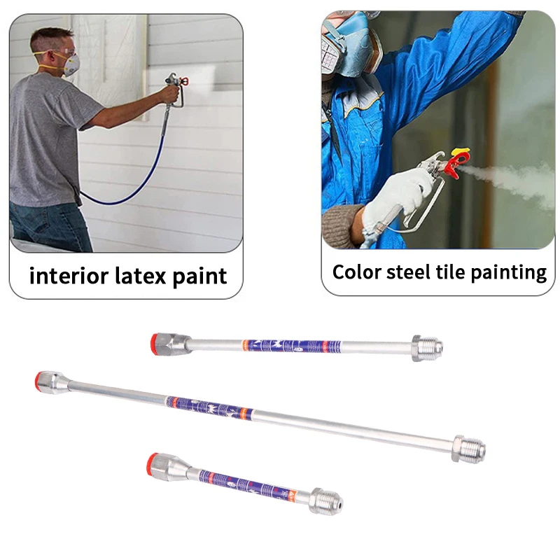 New Aluminum Alloy Paint Sprayer Extension Rod Portable Replace Part Airless Paint Sprayer Spray Pole Spray Tip Painting Wands
New Aluminum Alloy Paint Sprayer Extension Rod Portable Replace Part Airless Paint Sprayer Spray Pole Spray Tip Painting Wands