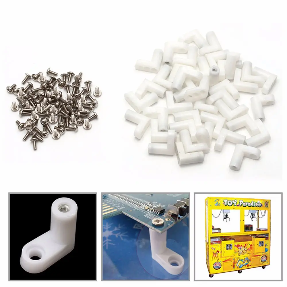 Plastic With Screws Fixed Host PCB type Mounting Feet Motherboard Bracket Right Angle Fixing Feet
Plastic With Screws Fixed Host PCB type Mounting Feet Motherboard Bracket Right Angle Fixing Feet