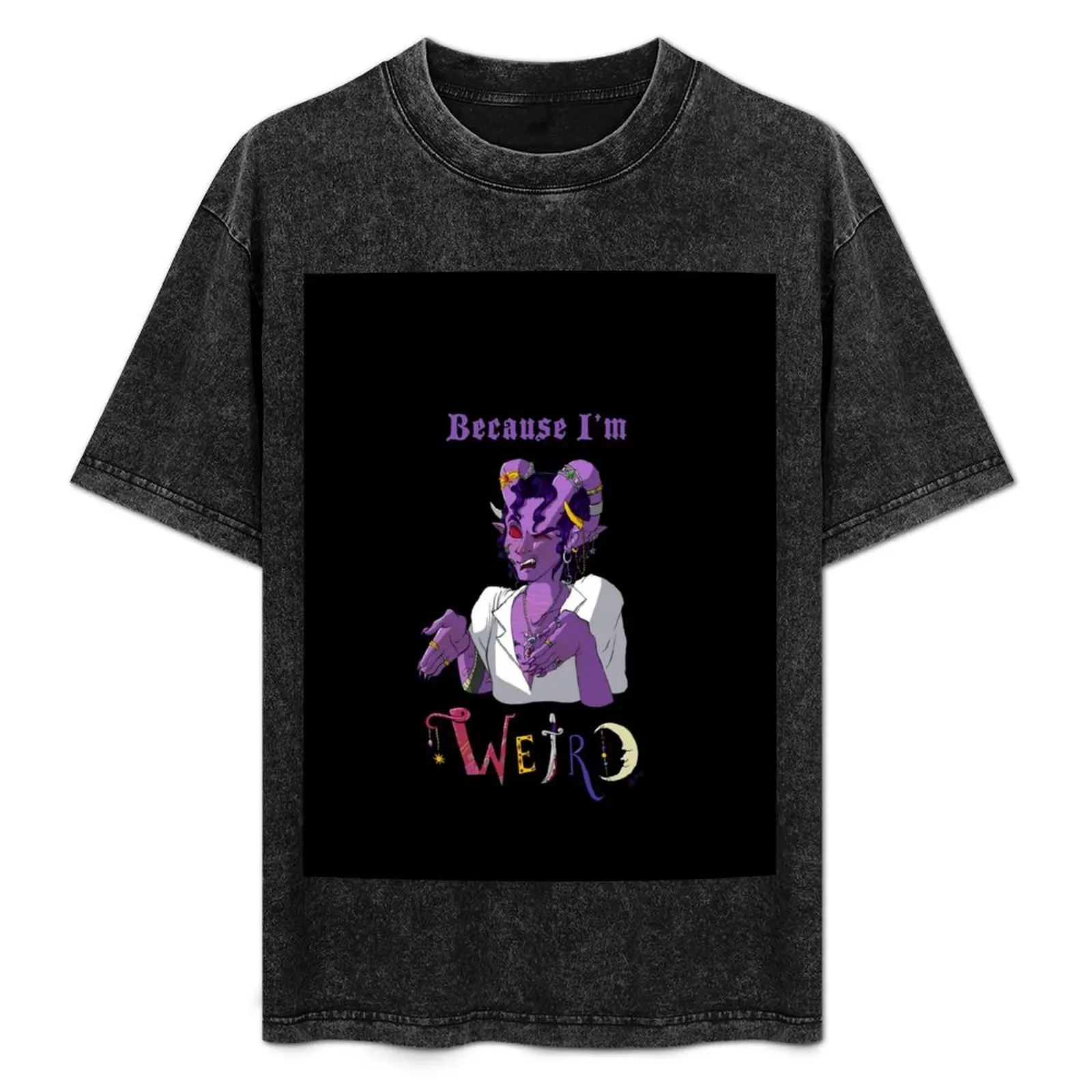 Because I'm Weird T-Shirt Urban Casual Loose Fit Tee
Because I'm Weird T-Shirt Urban Casual Loose Fit Tee