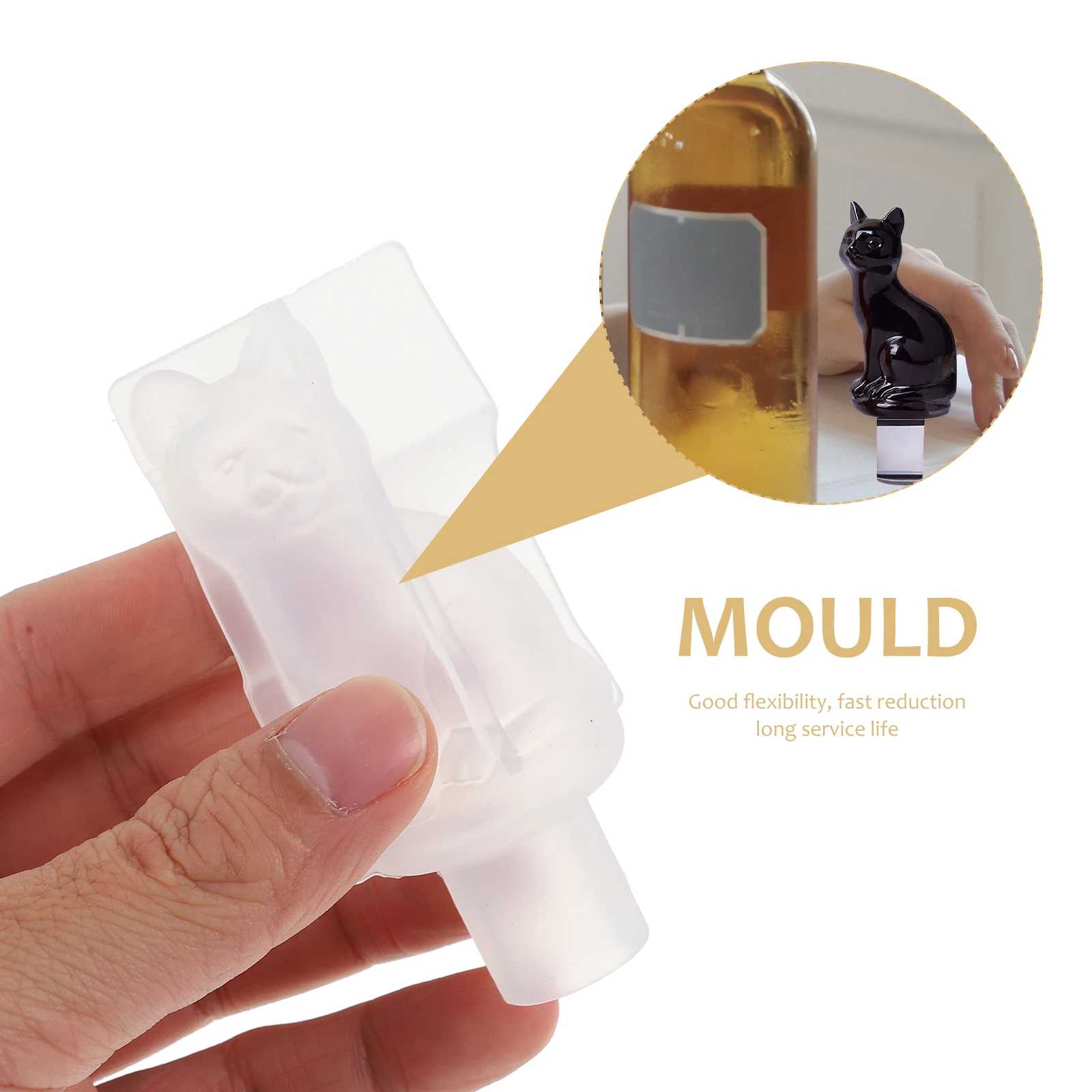 1Set DIY Bottle Stopper Mold Resin Crafting Mould Exquisite Design Easy to Stopper Mold DIY Crystal Epoxy Mould
1Set DIY Bottle Stopper Mold Resin Crafting Mould Exquisite Design Easy to Stopper Mold DIY Crystal Epoxy Mould