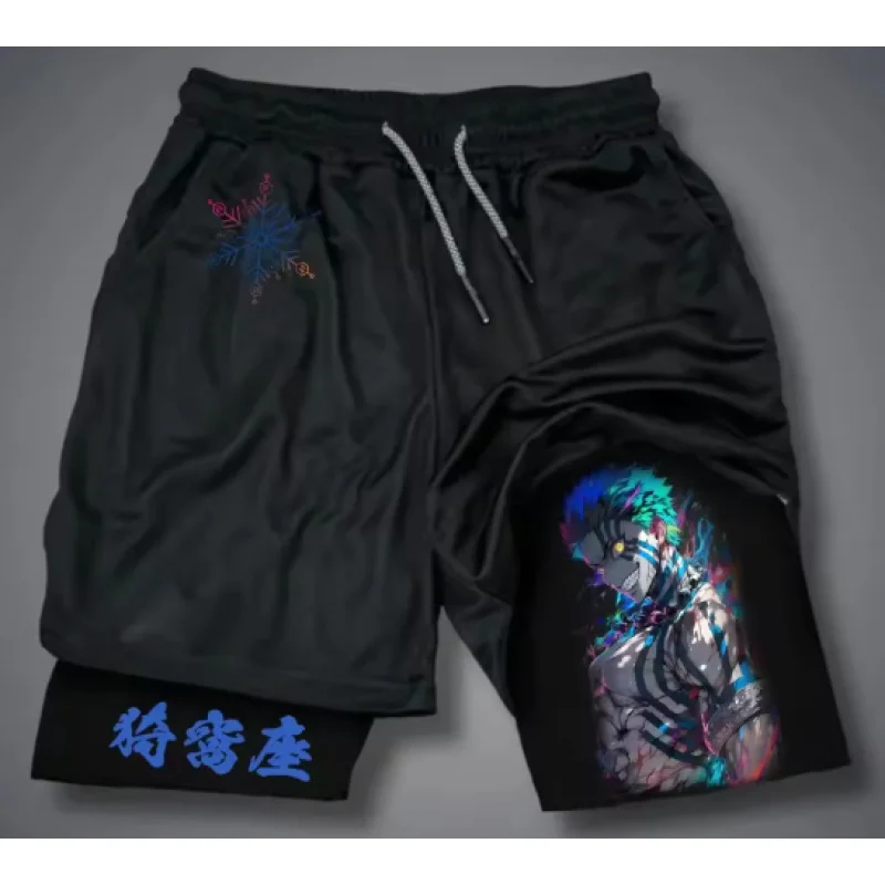 Two-dimensional ghost blade animation men's sports shorts quick-drying double-layer sports pants street summer sports suit fitne
Two-dimensional ghost blade animation men's sports shorts quick-drying double-layer sports pants street summer sports suit fitne