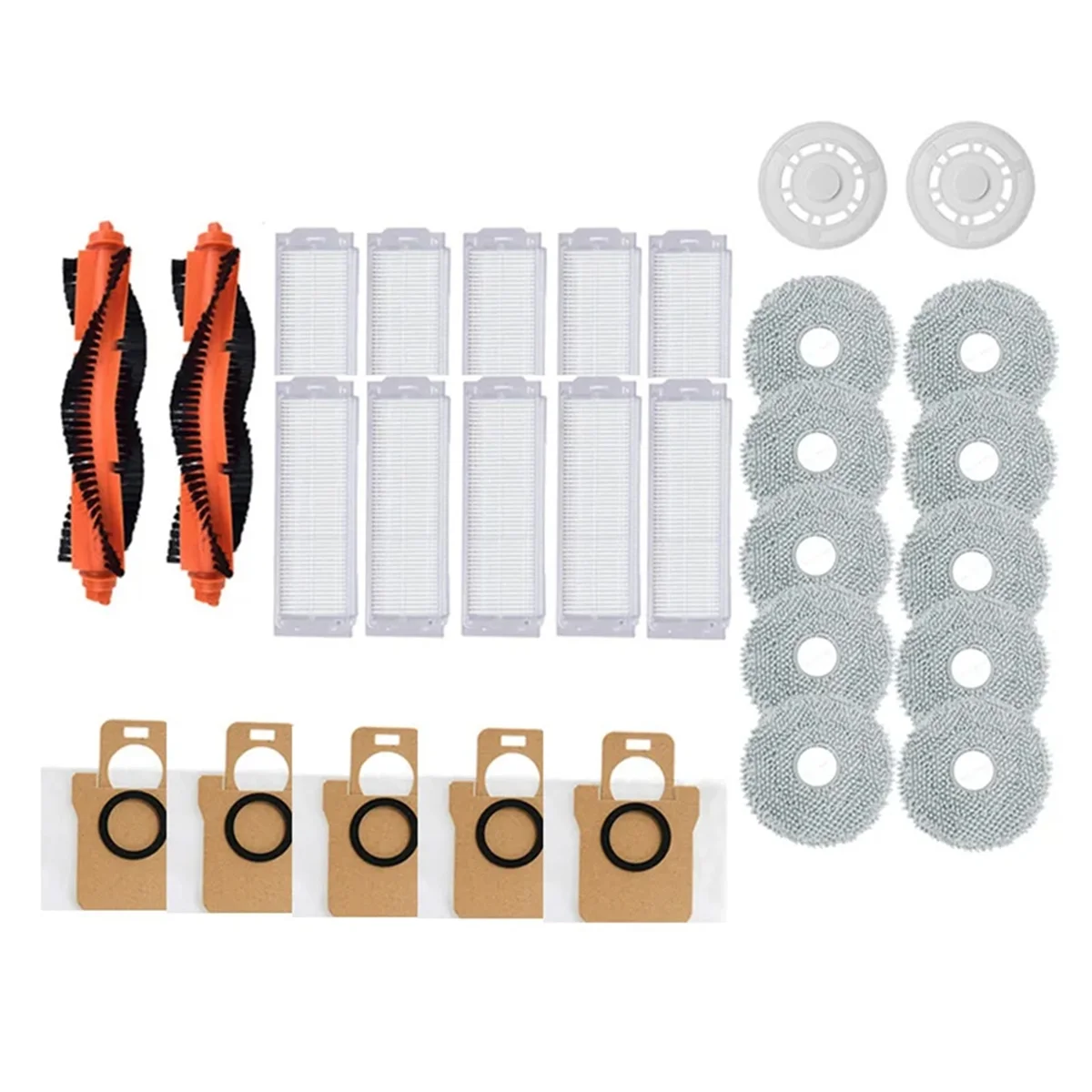 For Xiaomi Mijia M30 Pro C107 Replacement Roller Main Side Brush Hepa Filter Mop Cloth Dust Bag Spare Parts
For Xiaomi Mijia M30 Pro C107 Replacement Roller Main Side Brush Hepa Filter Mop Cloth Dust Bag Spare Parts