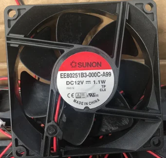 1 шт. * НОВЫЙ ОРИГИНАЛЬНЫЙ EE80251B3-000C-A99 12 В 1,1 Вт 8025 80*80*25 мм Радиатор охлаждающего вентилятора
1 шт. * НОВЫЙ ОРИГИНАЛЬНЫЙ EE80251B3-000C-A99 12 В 1,1 Вт 8025 80*80*25 мм Радиатор охлаждающего вентилятора