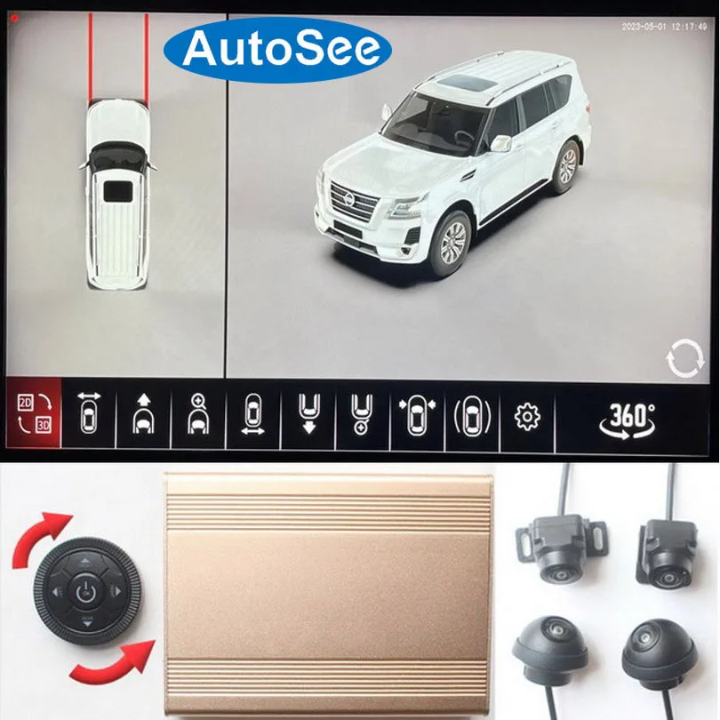 Для Nissan Armada Terra 360 градусов камера «Птицы глаз» 3D панорамный вид переднее заднее боковое зеркало объемное Резервное копирование 4K видеорегистратор
Для Nissan Armada Terra 360 градусов камера «Птицы глаз» 3D панорамный вид переднее заднее боковое зеркало объемное Резервное копирование 4K видеорегистратор