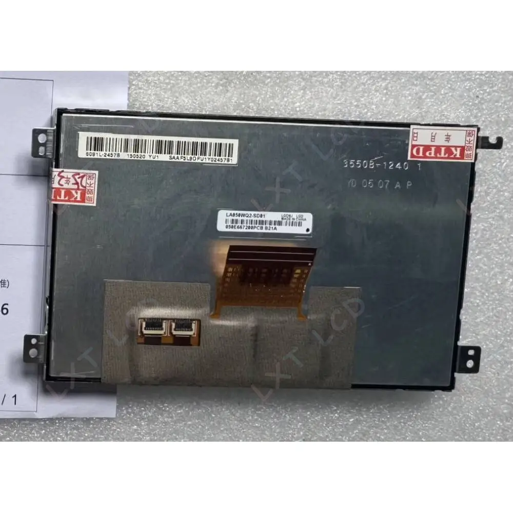 LA050WQ2-SD02 LA050WQ2 SD02 LA050WQ2-SD01 Совершенно новый оригинальный 5-дюймовый ЖК-дисплей с дигитайзером сенсорного экрана для автомобильной навигации
LA050WQ2-SD02 LA050WQ2 SD02 LA050WQ2-SD01 Совершенно новый оригинальный 5-дюймовый ЖК-дисплей с дигитайзером сенсорного экрана для автомобильной навигации