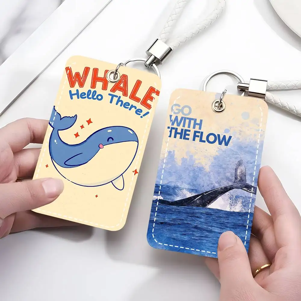 1pc Whale Card Case Keychain Access Card Bag Key Tag Ring Leather Card Holder Key Ring Access
1pc Whale Card Case Keychain Access Card Bag Key Tag Ring Leather Card Holder Key Ring Access