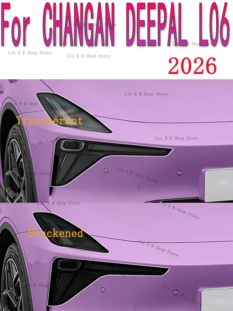 For CHANGAN DEEPAL L06 (2026) Car Exterior Headlight Anti-scratch Front Lamp Tint TPU Protective Film Cover Repair Accessories
For CHANGAN DEEPAL L06 (2026) Car Exterior Headlight Anti-scratch Front Lamp Tint TPU Protective Film Cover Repair Accessories