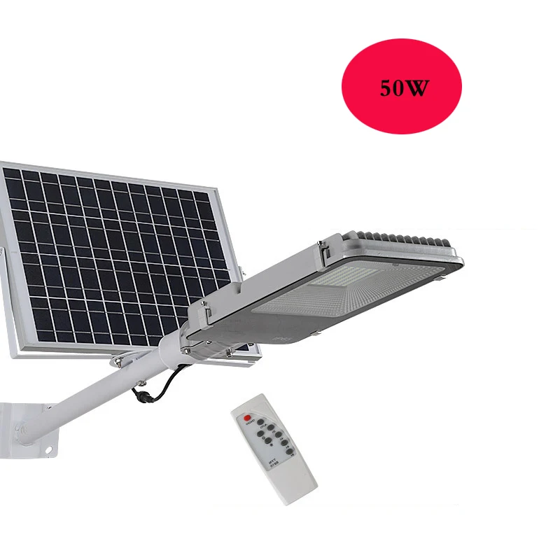 Solar street light 50W outdoor waterproof intelligent light control led street light remote control landscape lights with arms
Solar street light 50W outdoor waterproof intelligent light control led street light remote control landscape lights with arms