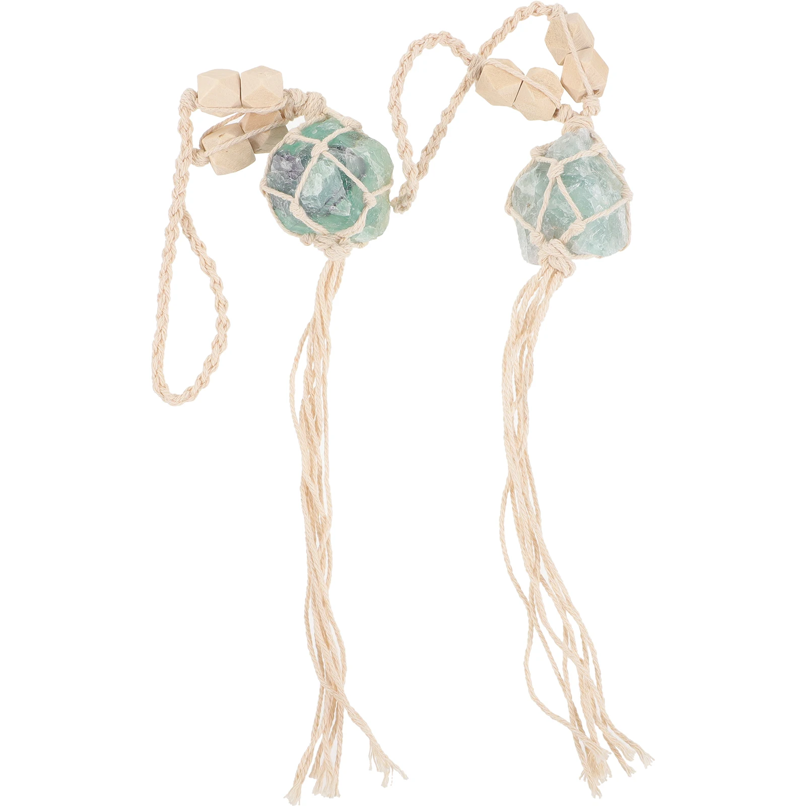 2Pcs Car Rear View Mirror Pendants Green Fluorite Crystal Decorations Bicycle Handlebar Hanging Ornaments Lightweight Compact
2Pcs Car Rear View Mirror Pendants Green Fluorite Crystal Decorations Bicycle Handlebar Hanging Ornaments Lightweight Compact