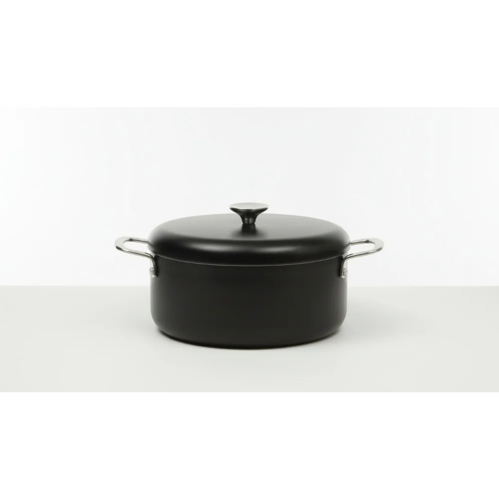 5 Quart Aluminum Dutch Oven Pot with Ceramic Interior - Induction Compatible Cookware for Family Meals
5 Quart Aluminum Dutch Oven Pot with Ceramic Interior - Induction Compatible Cookware for Family Meals