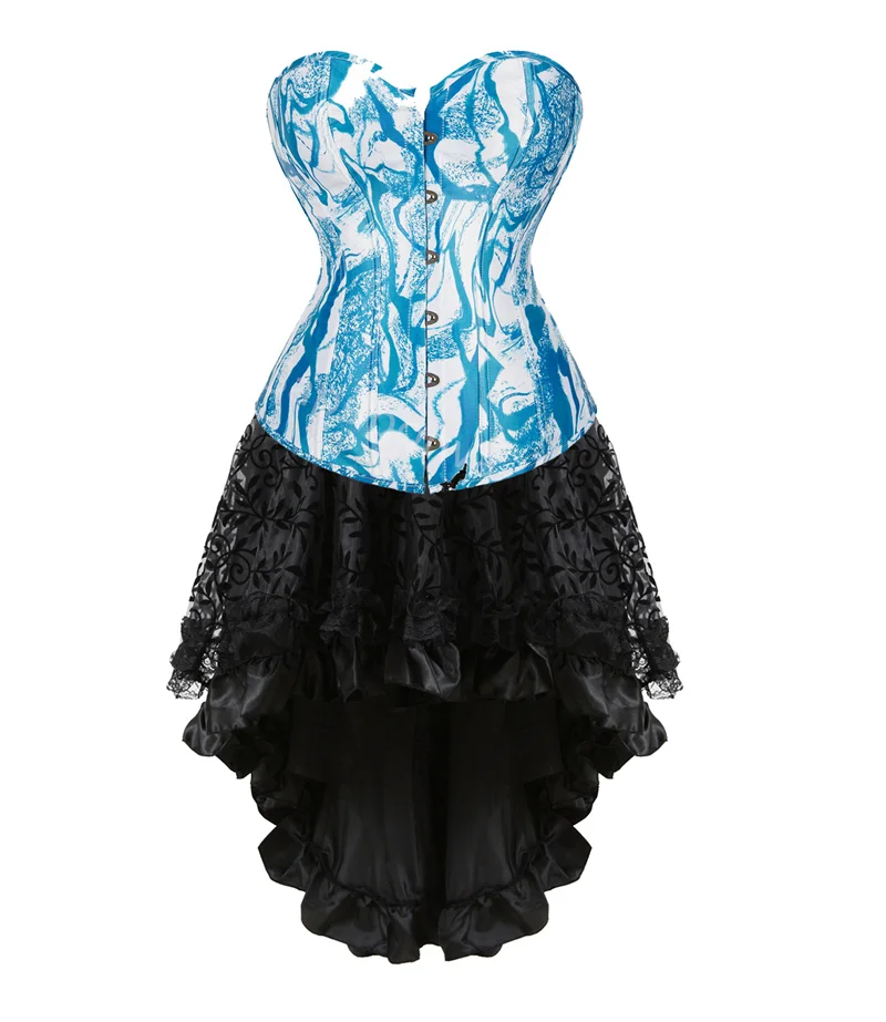 Corset Dress Tutu Skrits Set Printing Zebra Leopard With Lace Costume Sexy Burlesque Ladies Basques Outfit Plus Size Gothic
Corset Dress Tutu Skrits Set Printing Zebra Leopard With Lace Costume Sexy Burlesque Ladies Basques Outfit Plus Size Gothic
