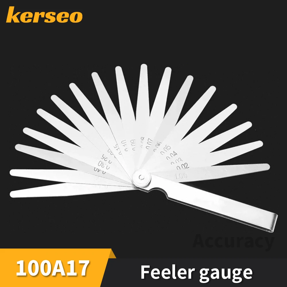 Feeler Gauge Metric Thickness Gauge Set For Measurement Sheet Gauge Blades Valves Foliage of Valves Spark Plug Gap Gauge Tools
Feeler Gauge Metric Thickness Gauge Set For Measurement Sheet Gauge Blades Valves Foliage of Valves Spark Plug Gap Gauge Tools