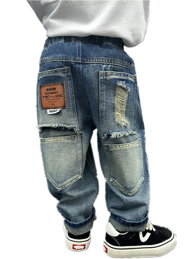 New Spring Kids Casual Multi-Pocket Pants 2-10 Years Baby Boys Jeans Fashion Toddler Trousers Children Denim Jeans
New Spring Kids Casual Multi-Pocket Pants 2-10 Years Baby Boys Jeans Fashion Toddler Trousers Children Denim Jeans