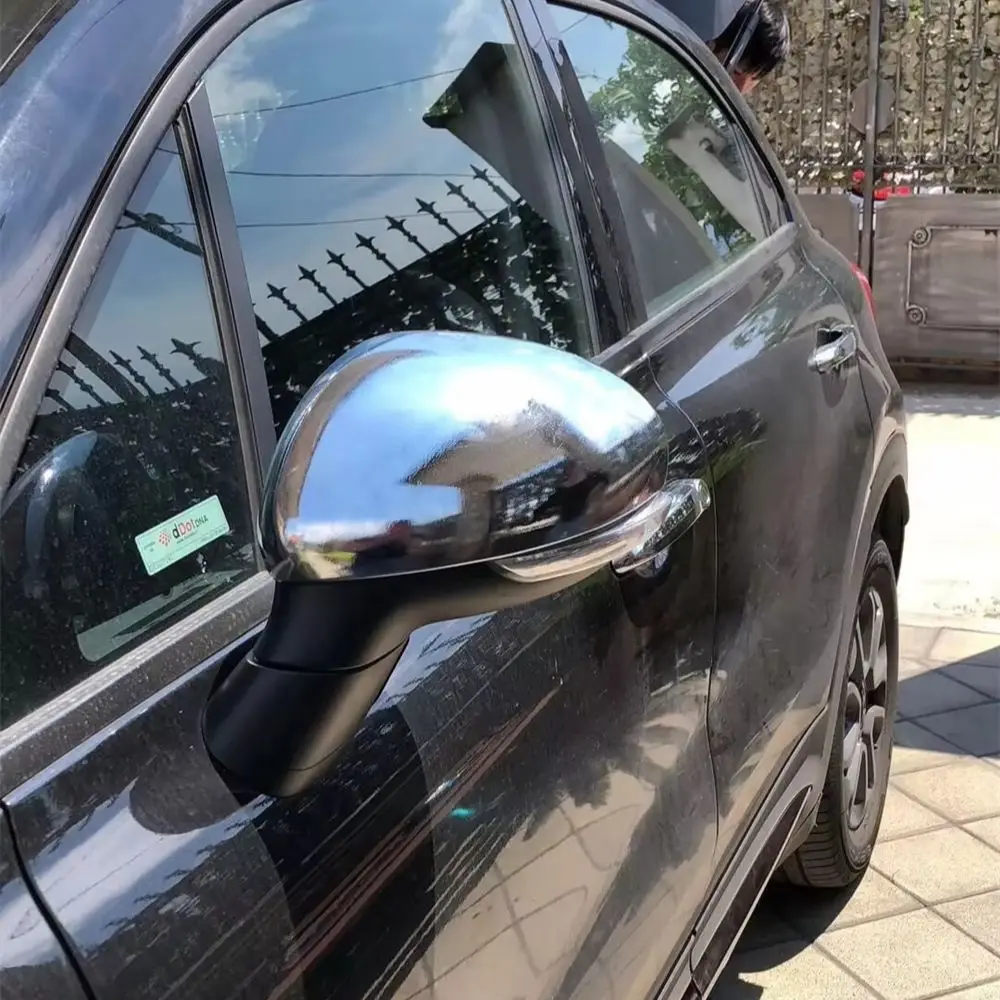 For Fiat 500X 2015 2016 2017 2018 2019 ABS Chrome Side Door Rearview Mirror Cover Trim Protector Sticker Car Styling Accessories
For Fiat 500X 2015 2016 2017 2018 2019 ABS Chrome Side Door Rearview Mirror Cover Trim Protector Sticker Car Styling Accessories