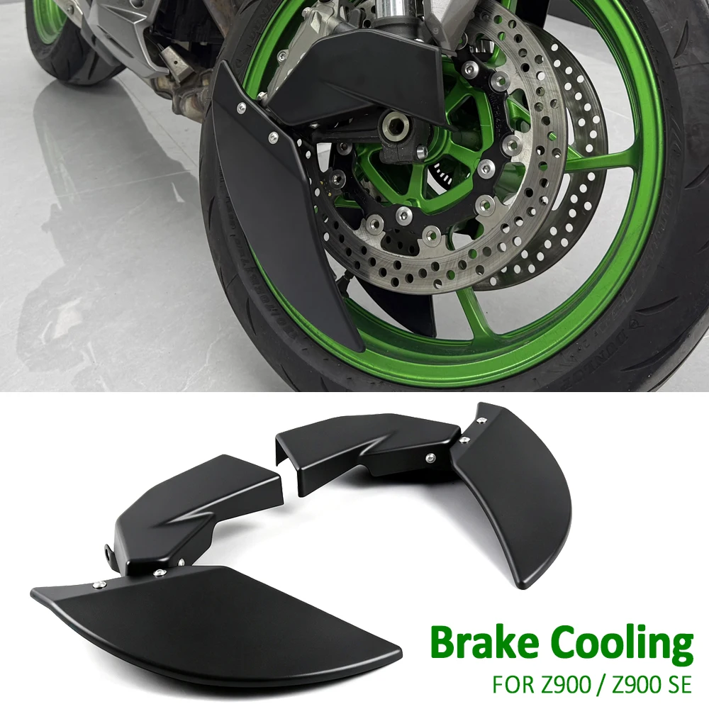 Motorcycle Brake Disk Cooler Air Cooling Duct Side Cover For Kawasaki Z 900 z900 Z900 SE 2025 2026 Brake Caliper Radiator
Motorcycle Brake Disk Cooler Air Cooling Duct Side Cover For Kawasaki Z 900 z900 Z900 SE 2025 2026 Brake Caliper Radiator