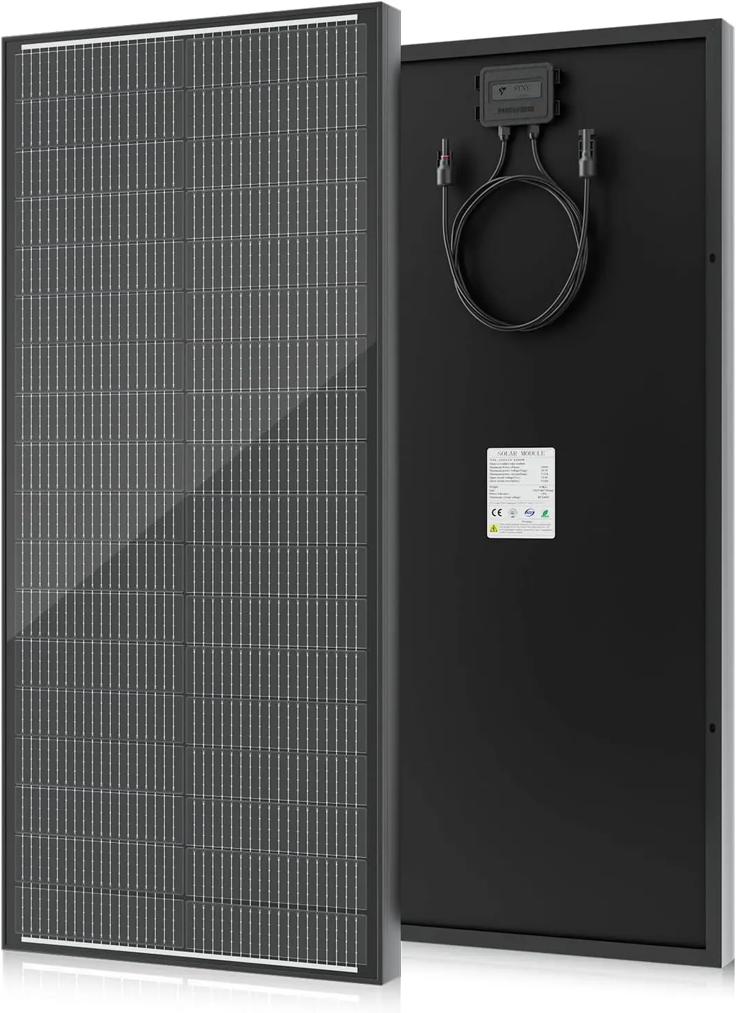 100W N-Type Solar Panel, 25% Efficient, 12V for RV, Marine, Off-Grid
100W N-Type Solar Panel, 25% Efficient, 12V for RV, Marine, Off-Grid