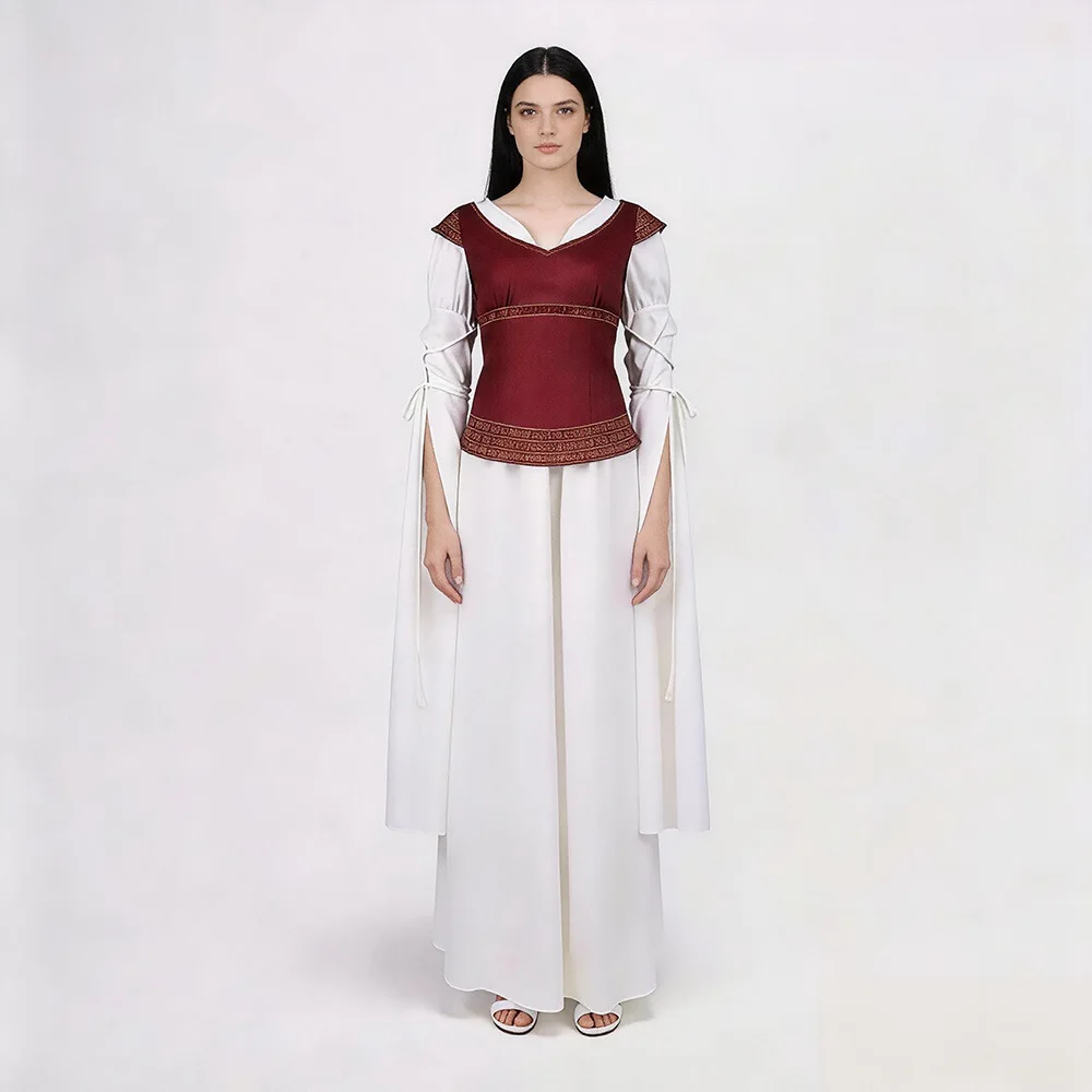 White Lady of Rohan Eowyn Cosplay Costume Movie Character Halloween Masquerade Performance Clothing for Adults Women
White Lady of Rohan Eowyn Cosplay Costume Movie Character Halloween Masquerade Performance Clothing for Adults Women