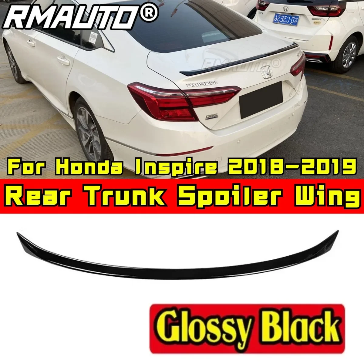 For Honda 18 10th Accord INSPIRE 2018-2022 Rear Spoiler Wing Exterior Part ABS Plastic Car Rear Trunk Spoiler Car Accessories
For Honda 18 10th Accord INSPIRE 2018-2022 Rear Spoiler Wing Exterior Part ABS Plastic Car Rear Trunk Spoiler Car Accessories