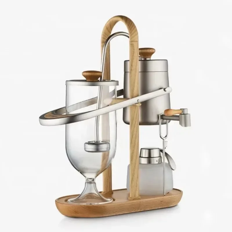 Royal Balance Belgian Siphon Coffee Maker - Aluminum Alloy Siphon Pot for Home Barista
Royal Balance Belgian Siphon Coffee Maker - Aluminum Alloy Siphon Pot for Home Barista