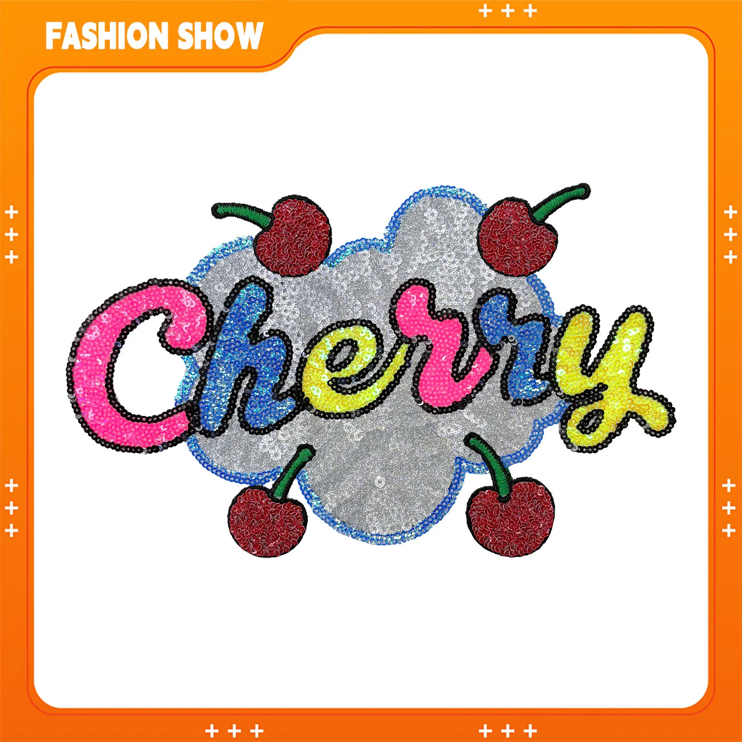 Cute Cloud/Cherry Sequin Embroidery Patches DIY Clothing Decoration Patches Iron-On or Sew-On Accessories for Sweatshirts, T-Shi
Cute Cloud/Cherry Sequin Embroidery Patches DIY Clothing Decoration Patches Iron-On or Sew-On Accessories for Sweatshirts, T-Shi