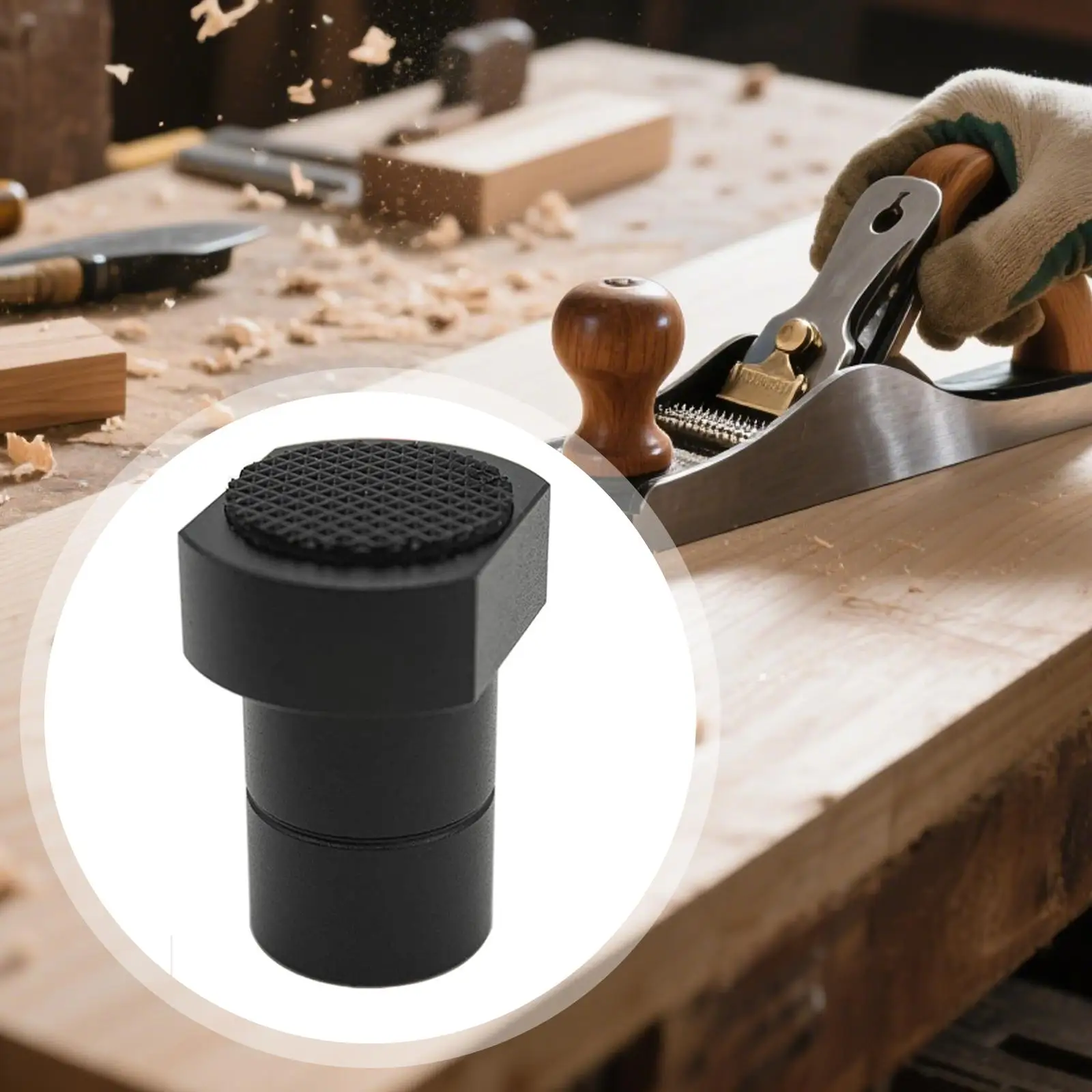 Aluminum Alloy Bench Dogs with Non Slip Pad for Woodworker Workbench Clamping Carpenter Hole Fit Solution
Aluminum Alloy Bench Dogs with Non Slip Pad for Woodworker Workbench Clamping Carpenter Hole Fit Solution