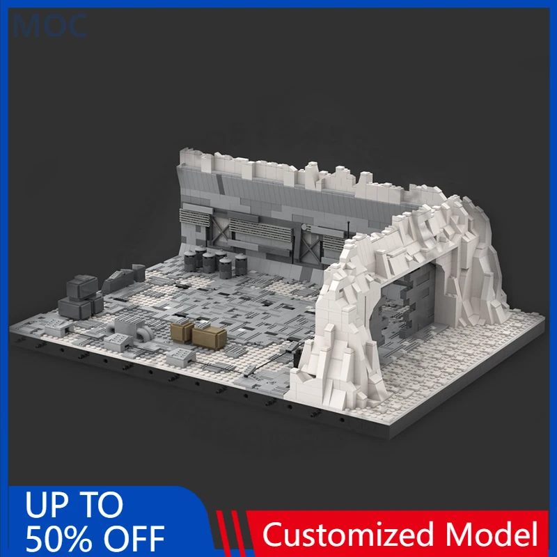 2973 PCS Star Scuffle Echo Base p.2: Snowspeeder Runway MOC Customize Modular Building Block Simple DIY Boys Toy Birthday Gift
2973 PCS Star Scuffle Echo Base p.2: Snowspeeder Runway MOC Customize Modular Building Block Simple DIY Boys Toy Birthday Gift