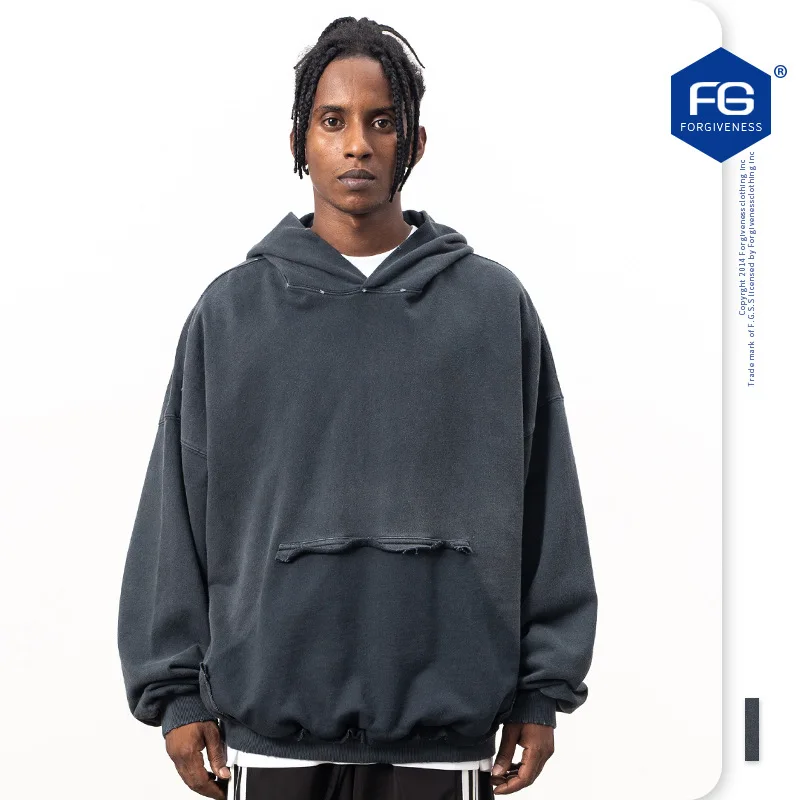 Parisian Sle Men's Hoodie Autumn Winter New Arrival Vintage Waed Heavyweight Distred Cotton Sweatirt Blank Board
Parisian Sle Men's Hoodie Autumn Winter New Arrival Vintage Waed Heavyweight Distred Cotton Sweatirt Blank Board