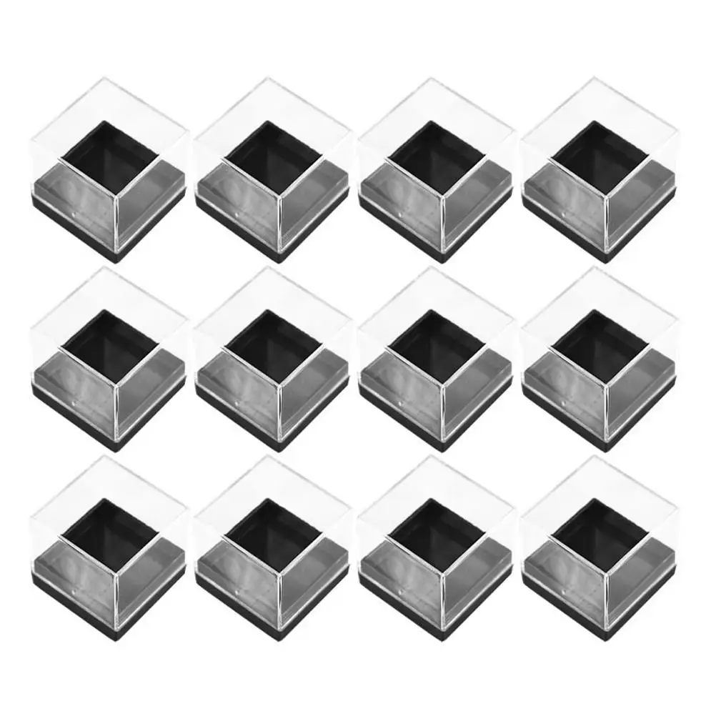 12 Pcs Mineral Specimen Box Clear Plastic Square Display Case Rough Stone Sample Storage Transparent Collector Box
12 Pcs Mineral Specimen Box Clear Plastic Square Display Case Rough Stone Sample Storage Transparent Collector Box