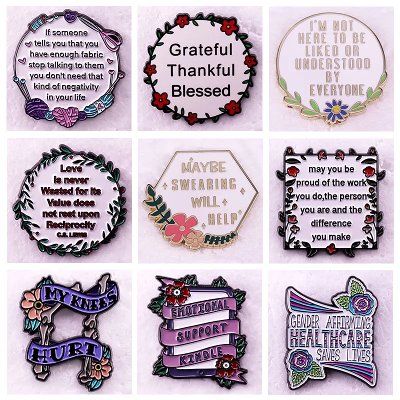 Funny Quotations Cartoon Metal Enamel Pins Plant Flowers Lapel Badge Collect Men Women Fashion Jewelry Brooch Accessories Gifts
Funny Quotations Cartoon Metal Enamel Pins Plant Flowers Lapel Badge Collect Men Women Fashion Jewelry Brooch Accessories Gifts
