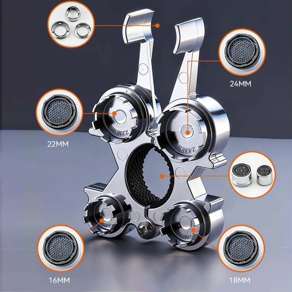  1 шт., инструменты для удаления аэраторов для смесителя, многофункциональный гаечный ключ, практичный ключ для аэратора для смесителя, ручные инструменты для ванной комнаты, кухонной раковины
1 шт., инструменты для удаления аэраторов для смесителя, многофункциональный гаечный ключ, практичный ключ для аэратора для смесителя, ручные инструменты для ванной комнаты, кухонной раковины