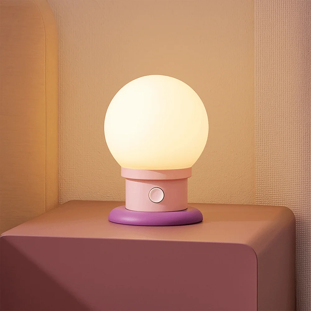 Dimmable Bulb Shape Night Light Timed Portable LED Atmosphere Lamp USB Rechargeable Energy Saving Creative Table Lamp Study
Dimmable Bulb Shape Night Light Timed Portable LED Atmosphere Lamp USB Rechargeable Energy Saving Creative Table Lamp Study