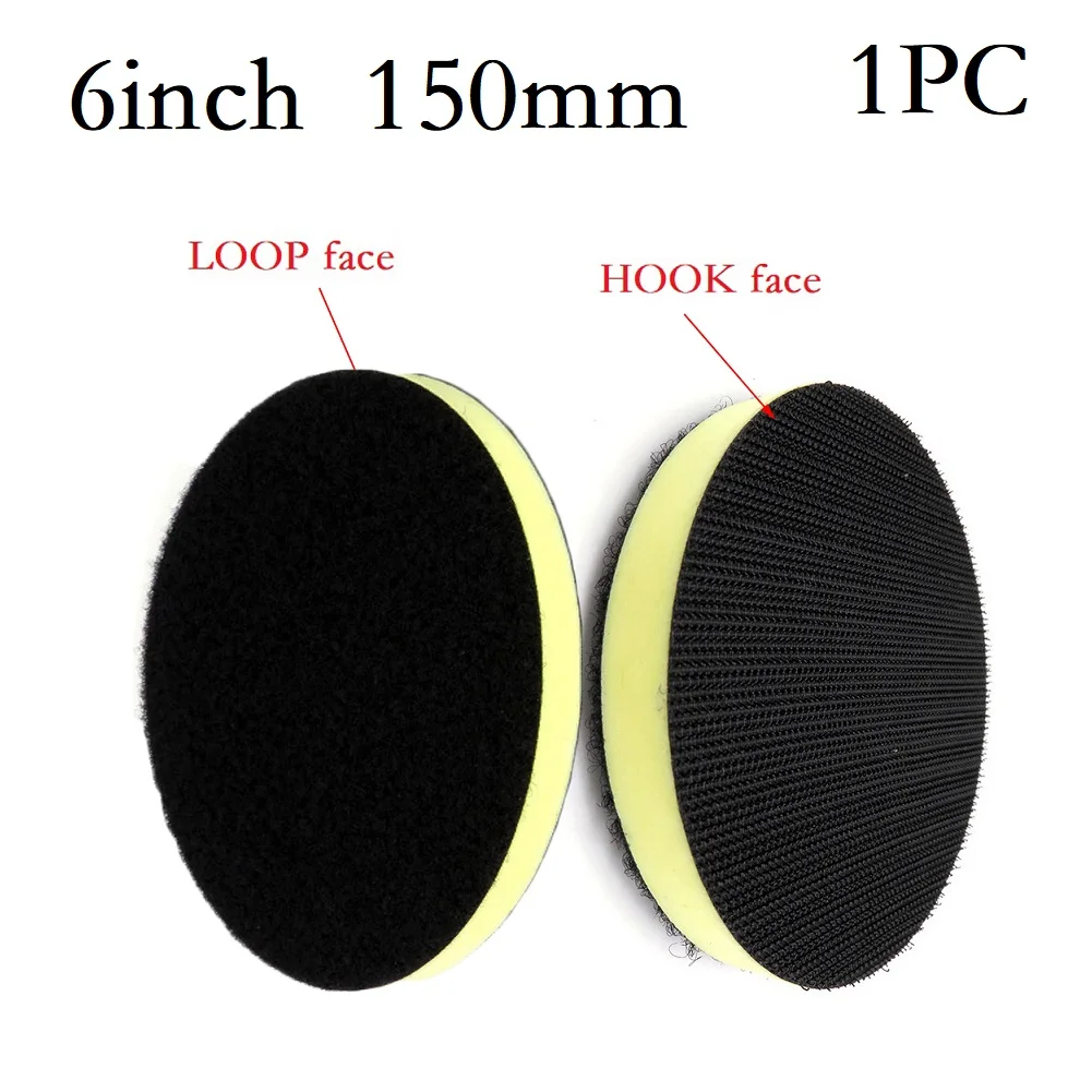 1pc 6inch 150 Mm PU Foam Interface Pads Hook And Loop Sponge Cushion Buffer Backing Pads For Sanding Disc Abrasive Tools
1pc 6inch 150 Mm PU Foam Interface Pads Hook And Loop Sponge Cushion Buffer Backing Pads For Sanding Disc Abrasive Tools