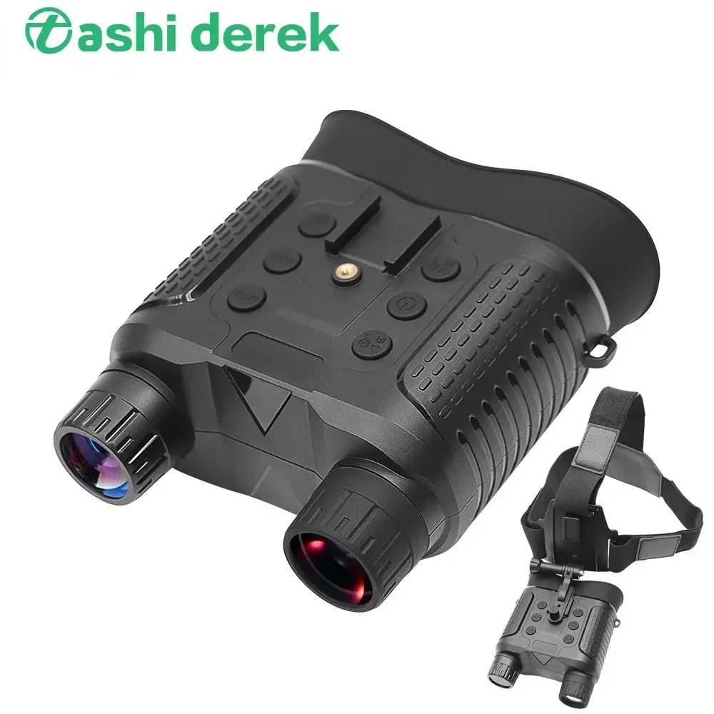 Head-mounted Binoculars NV8160 400M Full Dark Infrared Night Vision Telescope Goggles 8X Zoom Digital for Hunting Camping
Head-mounted Binoculars NV8160 400M Full Dark Infrared Night Vision Telescope Goggles 8X Zoom Digital for Hunting Camping