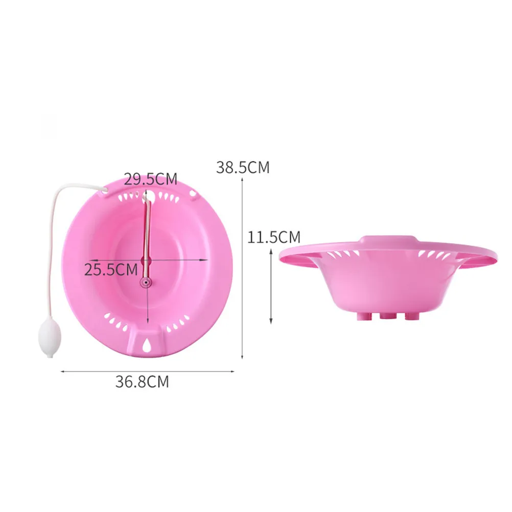 1pc Squat-Free Bidet Basin Thickened Durable Design For Pregnant Women Elderly Hemorrhoid Care Postpartum Nursing Comfortable
1pc Squat-Free Bidet Basin Thickened Durable Design For Pregnant Women Elderly Hemorrhoid Care Postpartum Nursing Comfortable