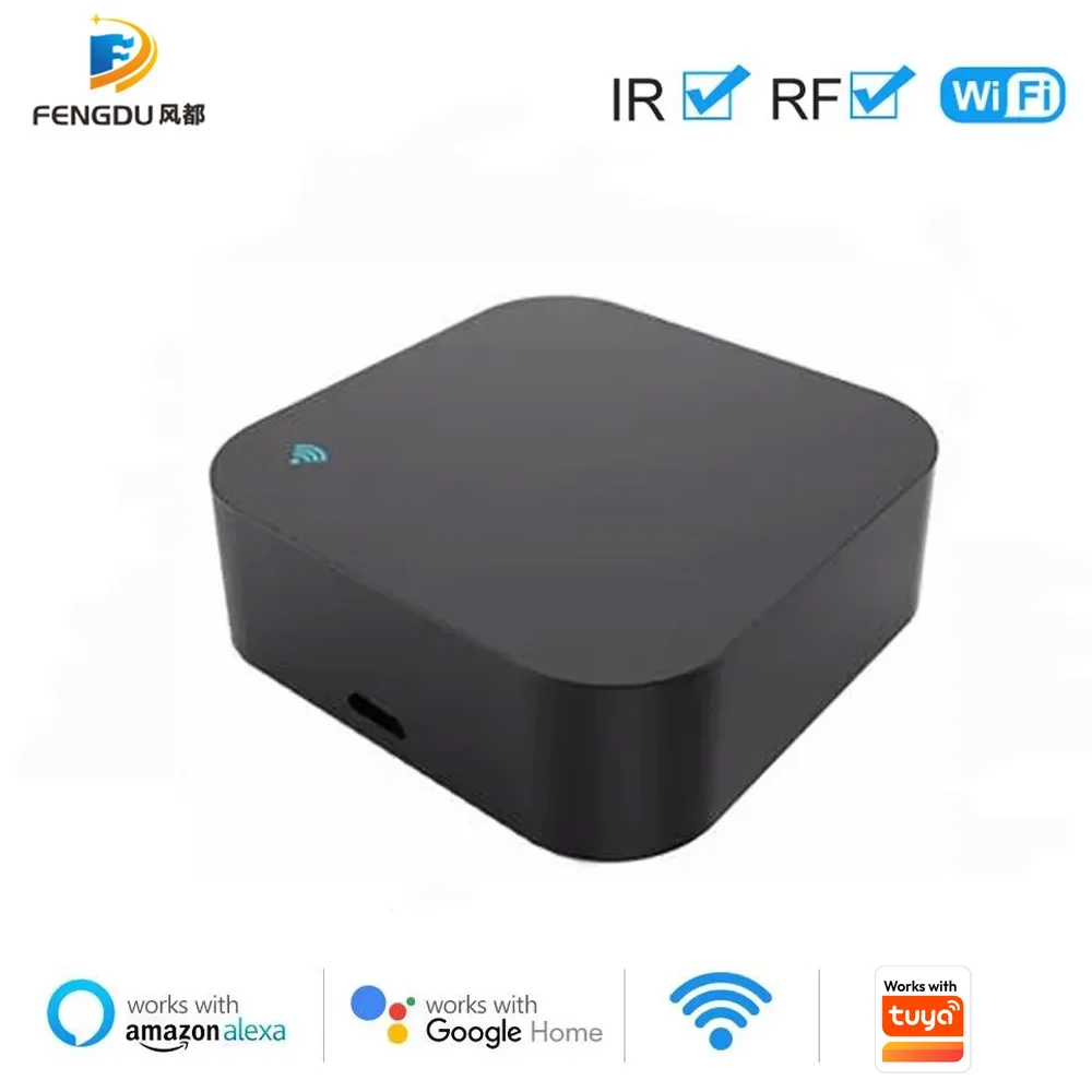 Tuya Smart IR Remote Control with WiFi RF+IR Remote Control Works with Tuya App Remote Support Alexa Google
Tuya Smart IR Remote Control with WiFi RF+IR Remote Control Works with Tuya App Remote Support Alexa Google