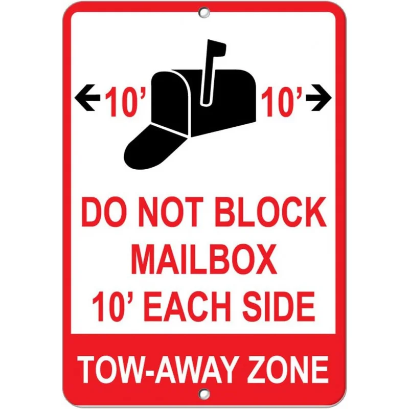 Iron painting art metal signs do not block mailbox, 10IN trailer area on each side, no parking on streets
Iron painting art metal signs do not block mailbox, 10IN trailer area on each side, no parking on streets