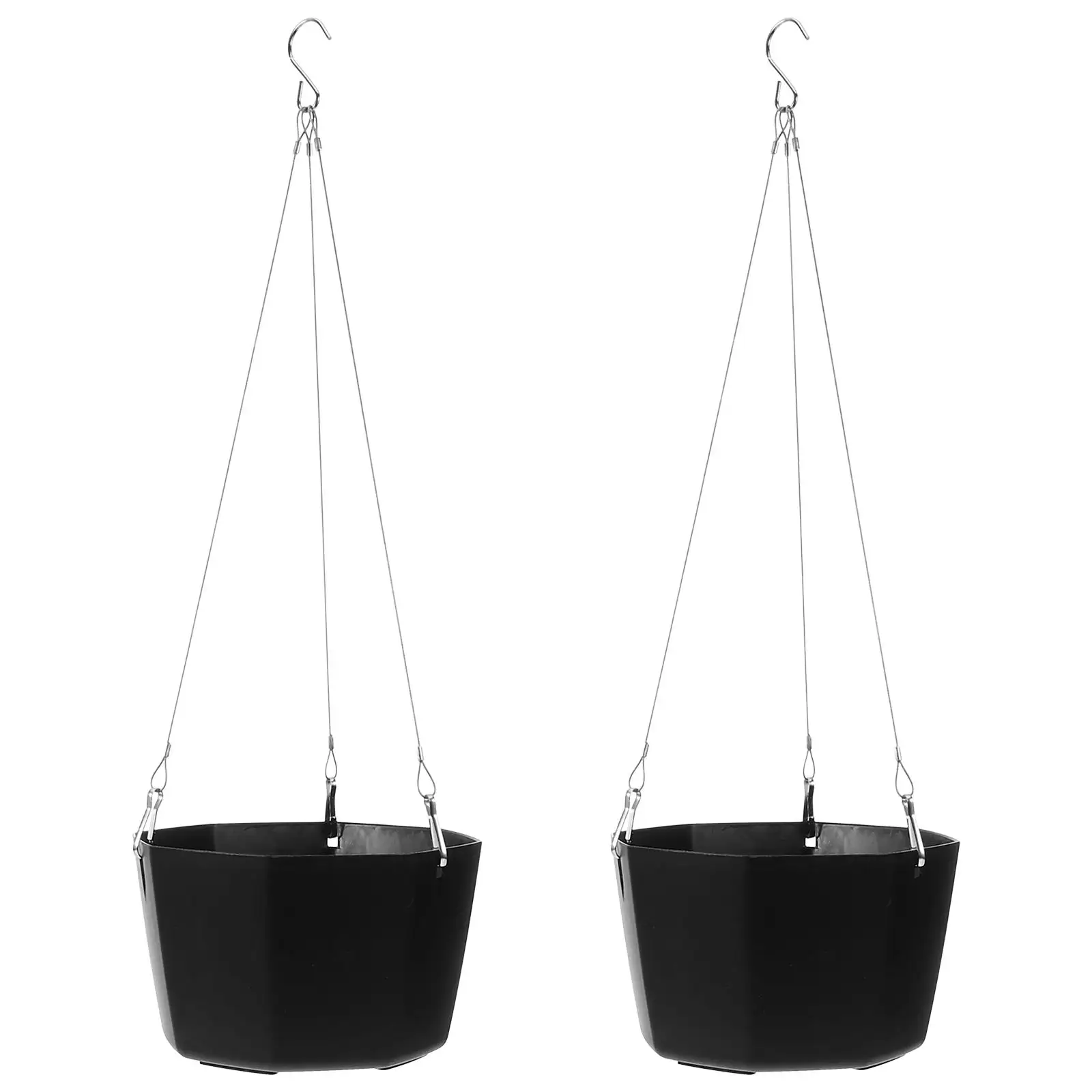 2 Pcs Hanging Pots Flowerpot Lattice Succulent Planter Basket Plastic Balcony Plants Flowers
2 Pcs Hanging Pots Flowerpot Lattice Succulent Planter Basket Plastic Balcony Plants Flowers