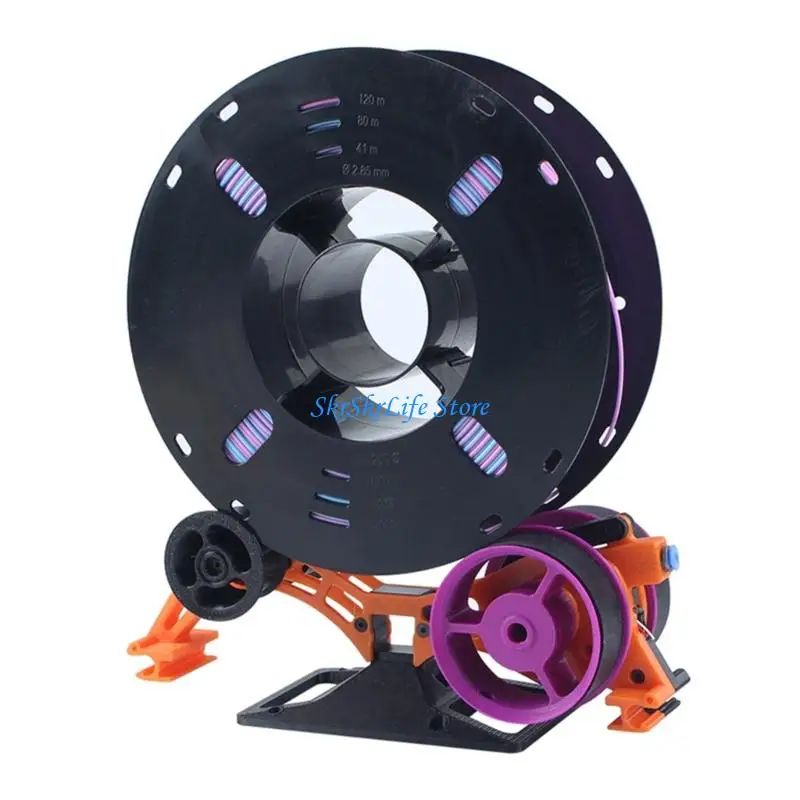 E65E For Filamentalist Passive Mechanical Filament Rewinder For 3D Printer Metal Construction Tension Control Accessories
E65E For Filamentalist Passive Mechanical Filament Rewinder For 3D Printer Metal Construction Tension Control Accessories