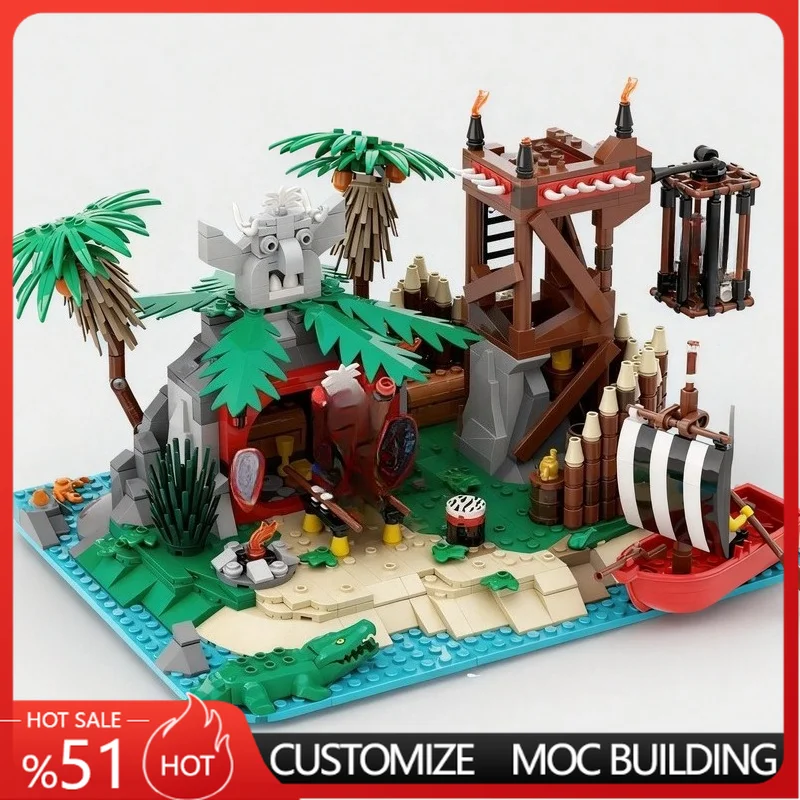 NEW 1042 PCS MOC Islander King Throne Remake Pirate Scene Building Blocks DIY Educational Learning Assembly Toy Birthday Gifts
NEW 1042 PCS MOC Islander King Throne Remake Pirate Scene Building Blocks DIY Educational Learning Assembly Toy Birthday Gifts