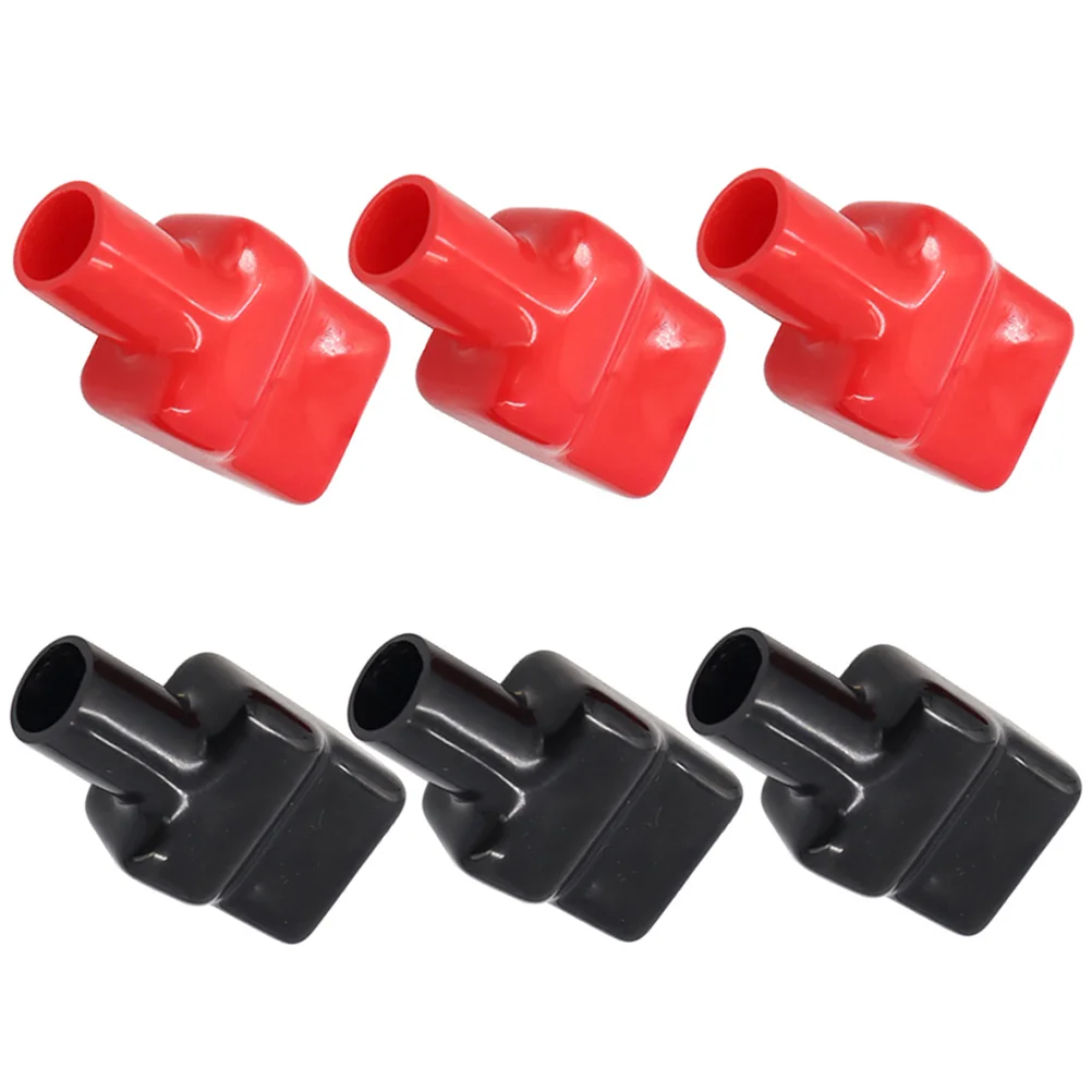 3 Pairs Insulating Cap Batteries Terminal Protector Cover Shims Protection Auto Rubber Marine
3 Pairs Insulating Cap Batteries Terminal Protector Cover Shims Protection Auto Rubber Marine