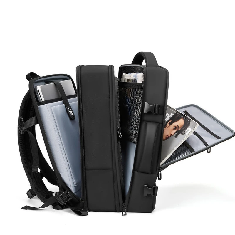Design Luxury Expanable Business Backpack Men Large Capacity Waterproof Dry Wet Separation Travel Bag 16" Laptop BackBag Mochila
Design Luxury Expanable Business Backpack Men Large Capacity Waterproof Dry Wet Separation Travel Bag 16" Laptop BackBag Mochila