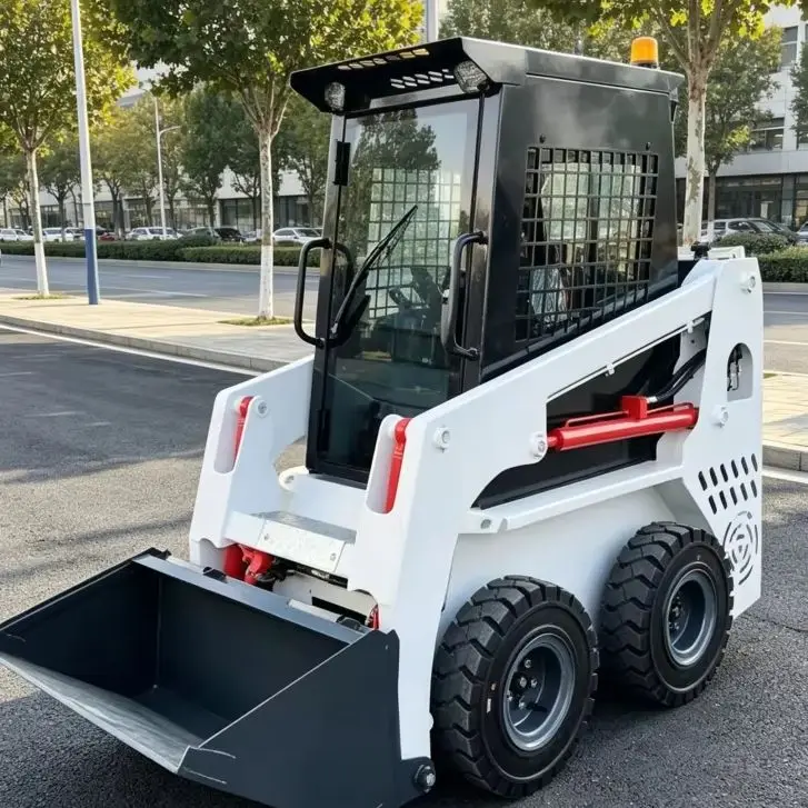 Customized Short-distance Handling Skid Steer Loader, Ride-on Multifunctional Skid Equipment, Loading and Stacking Loader
Customized Short-distance Handling Skid Steer Loader, Ride-on Multifunctional Skid Equipment, Loading and Stacking Loader