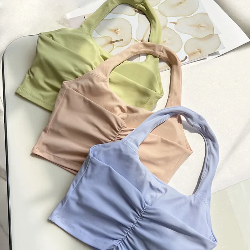 Sexy Backless Yoga Sports Bras Women Push Up Wireless Workout Tops Nylon Gym Fitness Bras Activewear
Sexy Backless Yoga Sports Bras Women Push Up Wireless Workout Tops Nylon Gym Fitness Bras Activewear