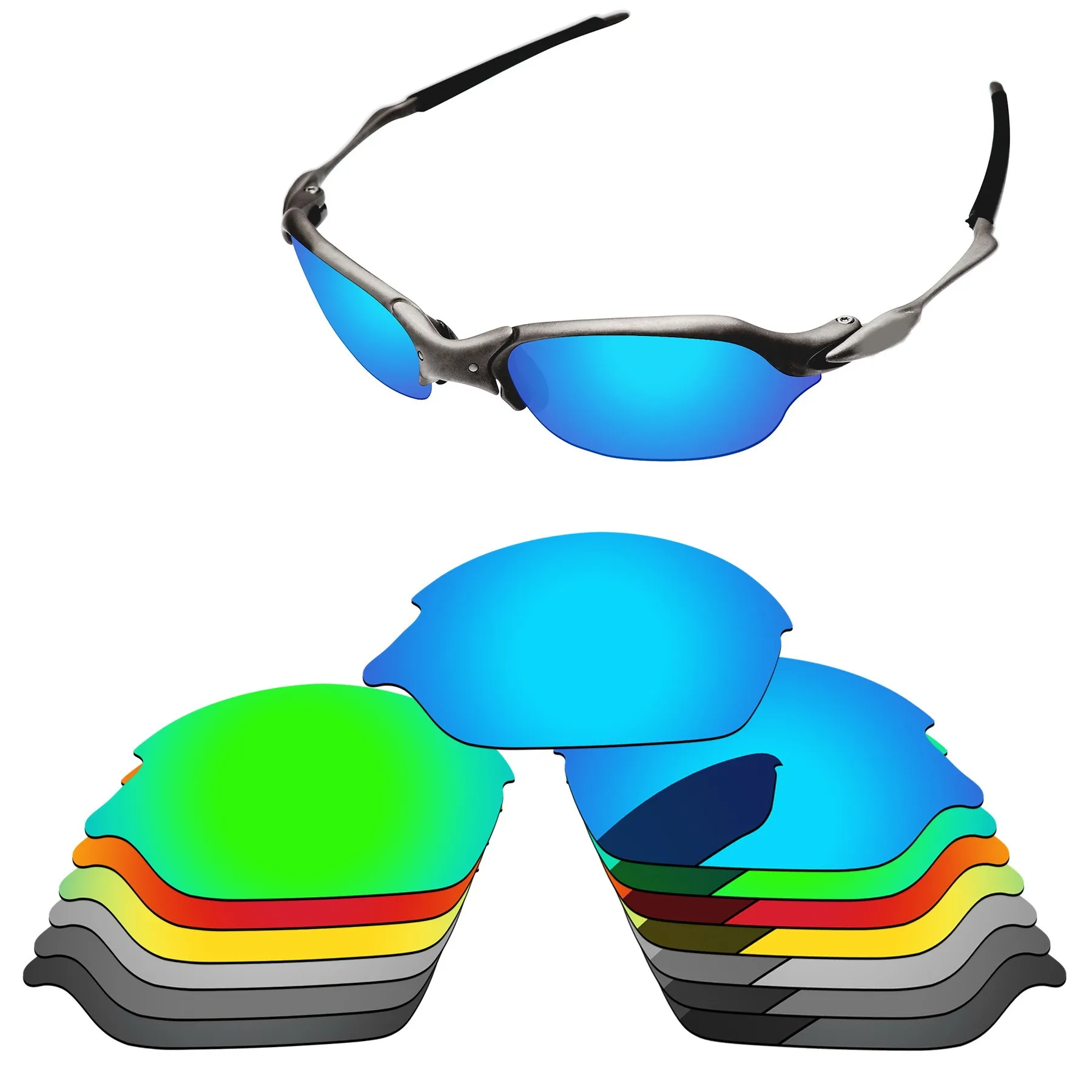 Bsymbo Replacement Lenses for-Oakley Romeo 2 Sunglasses Polarized - Multiple Options
Bsymbo Replacement Lenses for-Oakley Romeo 2 Sunglasses Polarized - Multiple Options