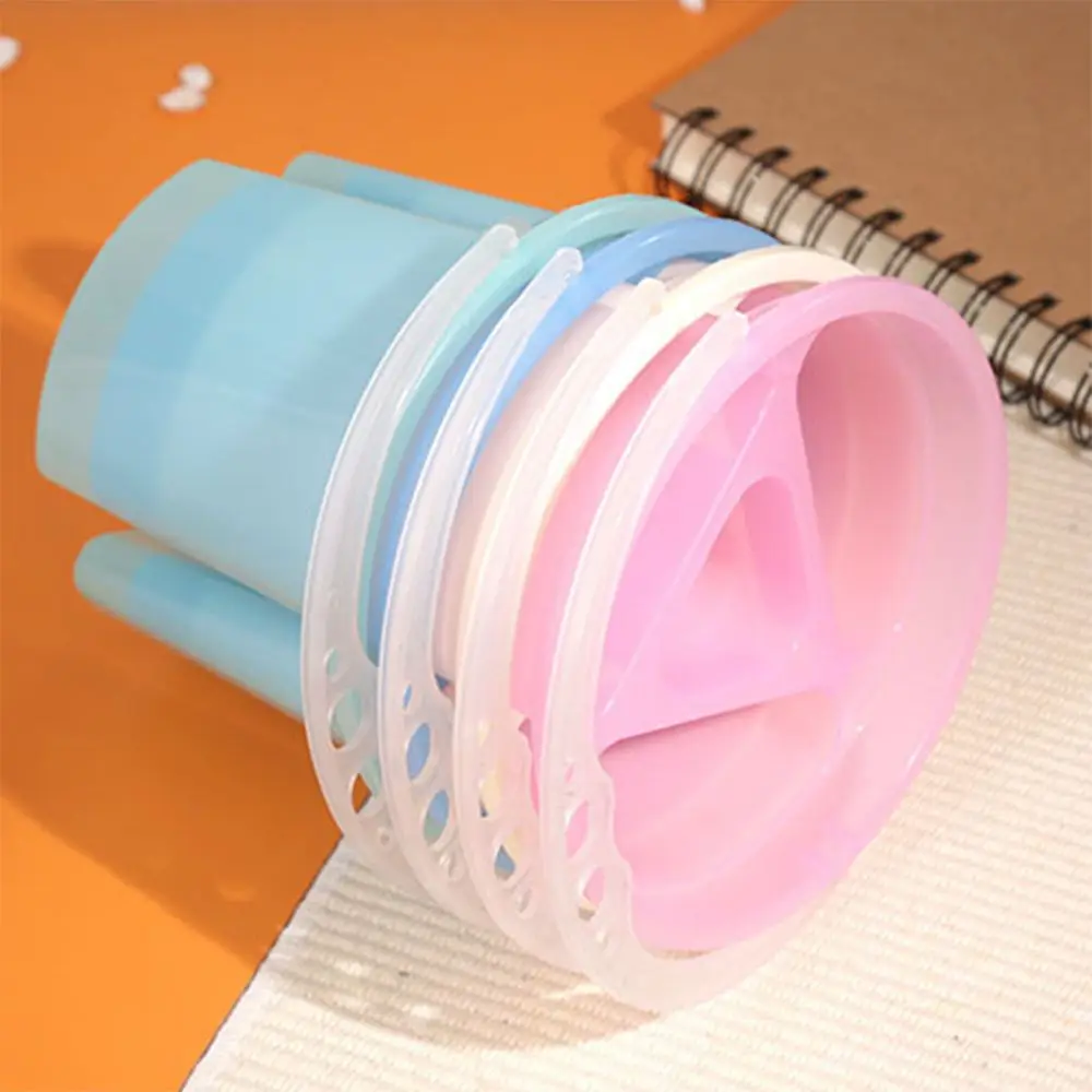 2 Pcs Thickened Design Paint Brush Wash Bucket Translucent Multifunctional Art Brush Bucket Colorful Portable
2 Pcs Thickened Design Paint Brush Wash Bucket Translucent Multifunctional Art Brush Bucket Colorful Portable