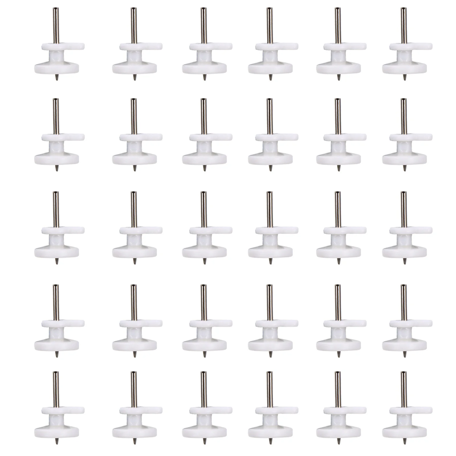 100 Pcs White Hooks Home Wall Plastic Hardwall Non-Mark Frame Picture Hangers Mount Abs Photo
100 Pcs White Hooks Home Wall Plastic Hardwall Non-Mark Frame Picture Hangers Mount Abs Photo
