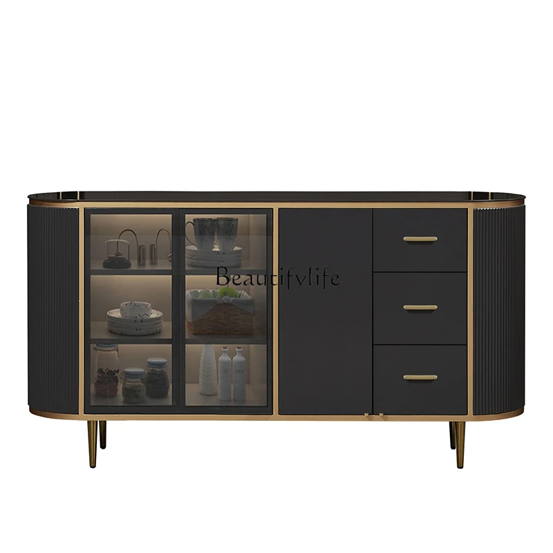 Italian Affordable Luxury Style Sideboard Cabinet Glass Door Panel Wine Storage Cabinet
Italian Affordable Luxury Style Sideboard Cabinet Glass Door Panel Wine Storage Cabinet