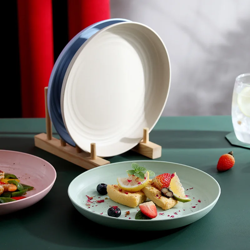 4 шт., круглые тарелки из пшеничной соломы, салат, десертная обеденная тарелка, небьющаяся многоразовая безопасная тарелка для фруктов в микроволновой печи 15/19,8/2,5/25 см
4 шт., круглые тарелки из пшеничной соломы, салат, десертная обеденная тарелка, небьющаяся многоразовая безопасная тарелка для фруктов в микроволновой печи 15/19,8/2,5/25 см