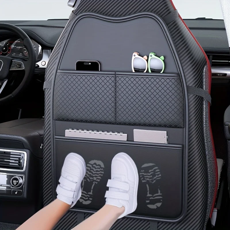 New Car Seat Protection Cover Car Seat Kick Proof Pad with Pockets PU Auto Seat Back Storage Bag Multi-functional Tablet Holder
New Car Seat Protection Cover Car Seat Kick Proof Pad with Pockets PU Auto Seat Back Storage Bag Multi-functional Tablet Holder
