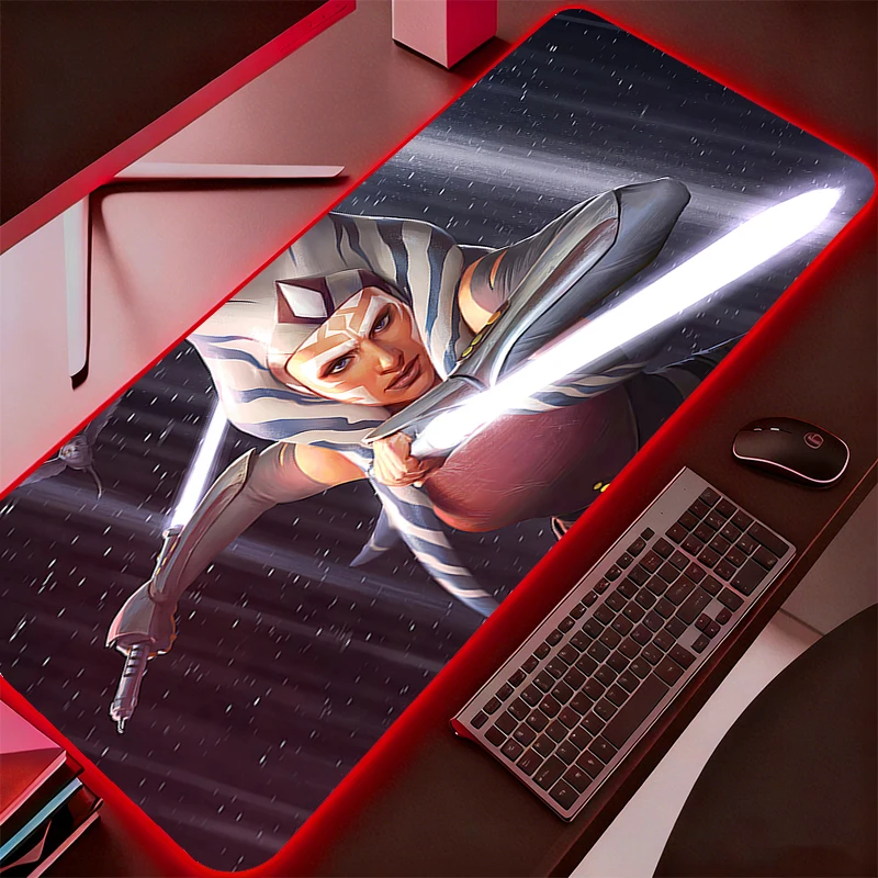 RGB Mouse Pad Star Wars Gamer Gaming Accessories Varmilo Keyboard PC Computer Desk Mat Carpet Backlight LED Mousepad
RGB Mouse Pad Star Wars Gamer Gaming Accessories Varmilo Keyboard PC Computer Desk Mat Carpet Backlight LED Mousepad